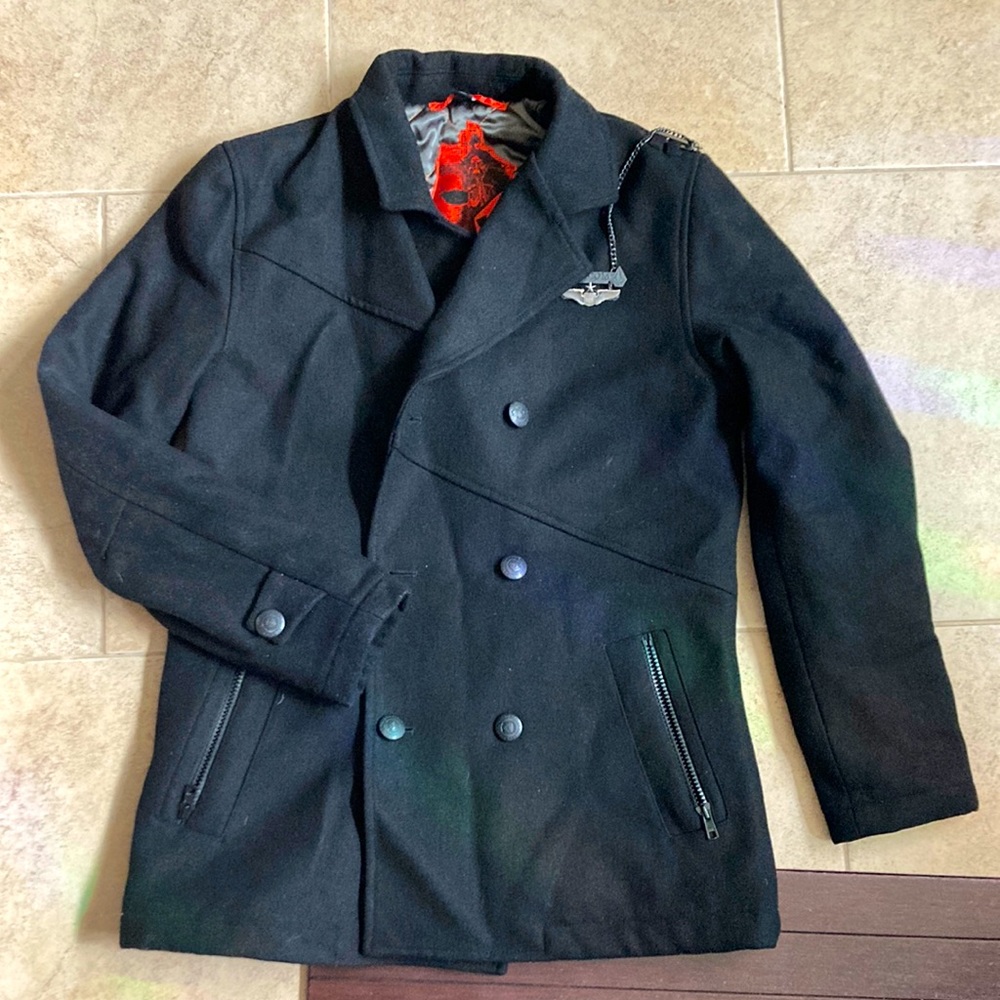 Volcom Military Wool Pea Coat - Nordstrom